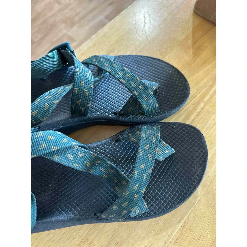 Chaco green strap